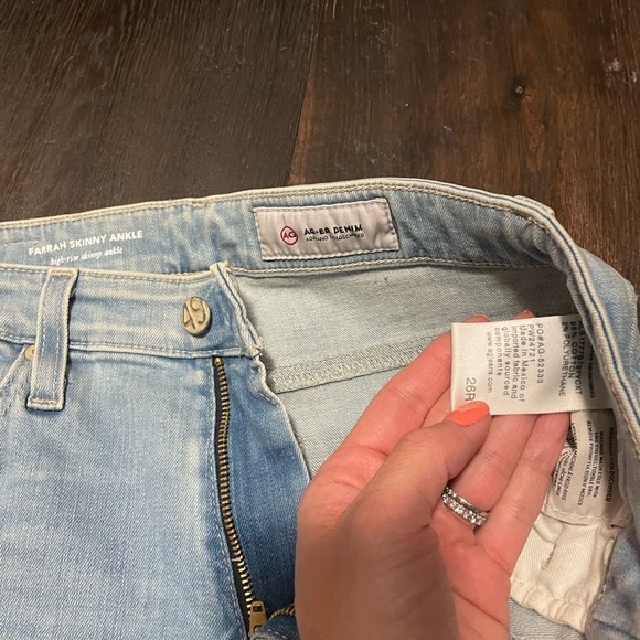 AG denim skinny Farrah ankle - Picture 2 of 2
